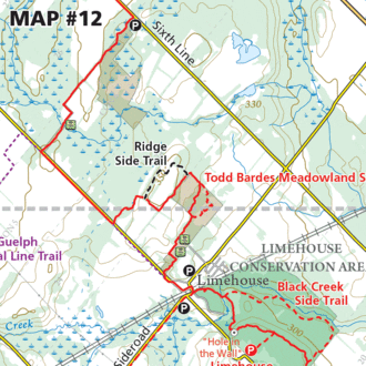 Map 12 - Toronto - Ridge Side Trail